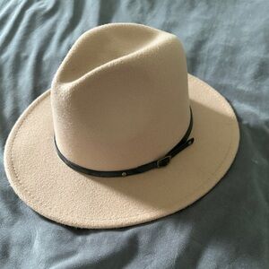 Felt Hat with Buckle